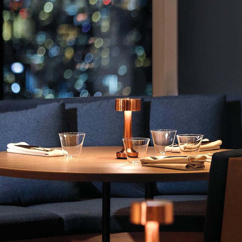 Rechargeable Restaurant Bar Table Lamp