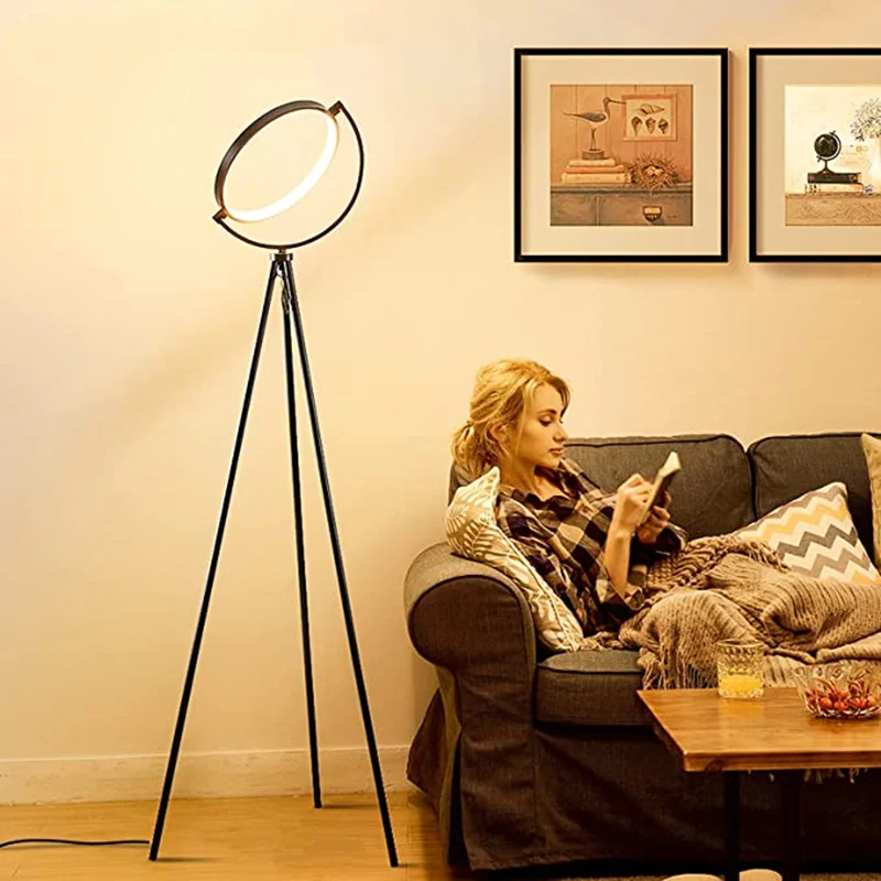 Nordic Halo Floor Lamp