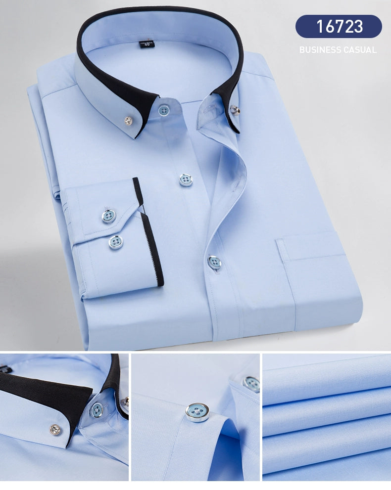 Jonas - Casual Long Sleeved Business Shirt