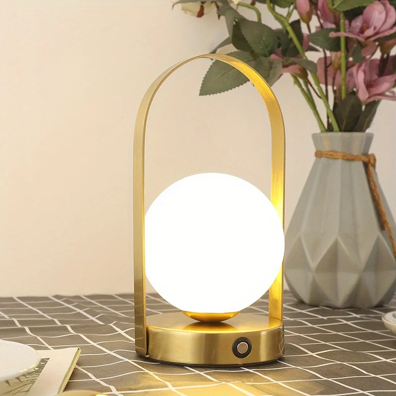 Portable Dimmable Wireless Table Lamp