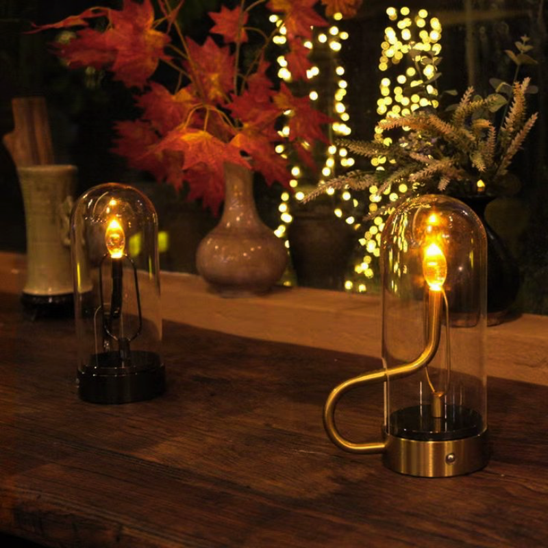 Rechargeable Designer Flame Lamp