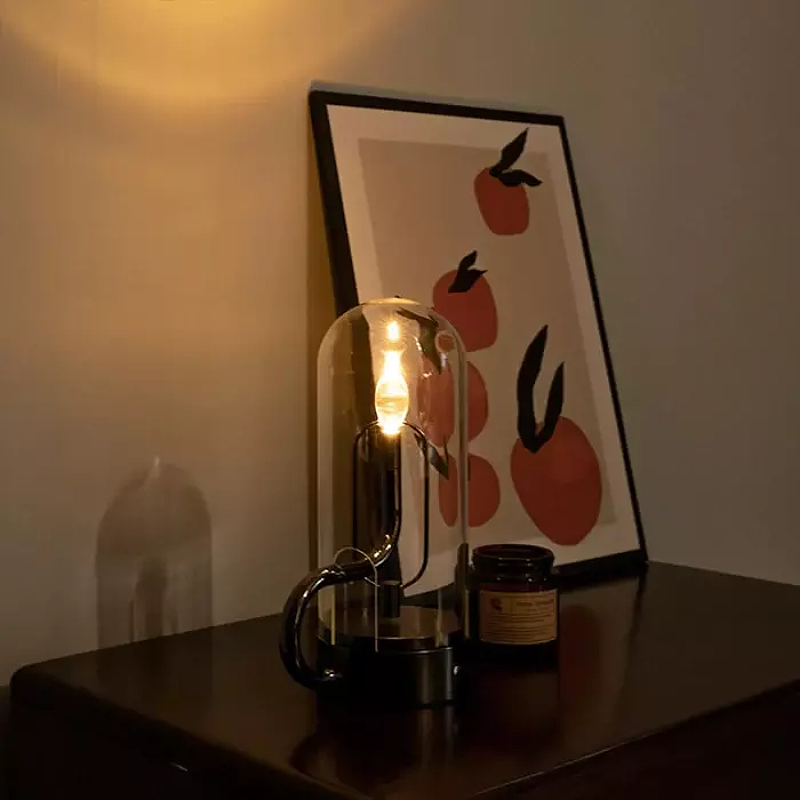 Rechargeable Designer Flame Lamp