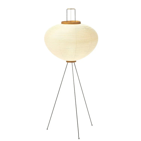 Japanese style paper floor lamp