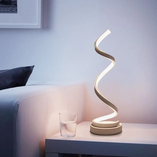 Modern Spiral Led Table Lamp