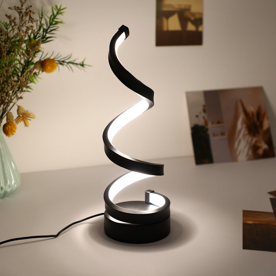 Modern Spiral Led Table Lamp