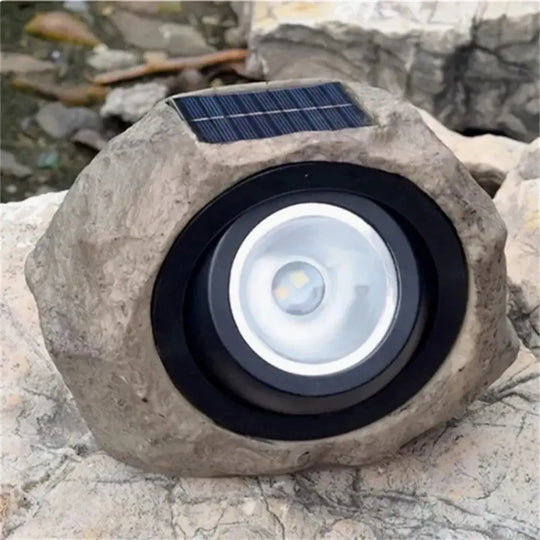 StoneSolar Light - Stone Sun Panel Lights