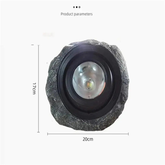 StoneSolar Light - Stone Sun Panel Lights