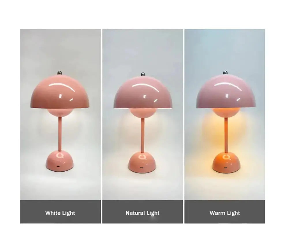 Mushroom Cordless Table Lamp